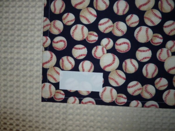 画像2: SALE♪ お給食マット【野球】40×60ｃｍ　 (2)