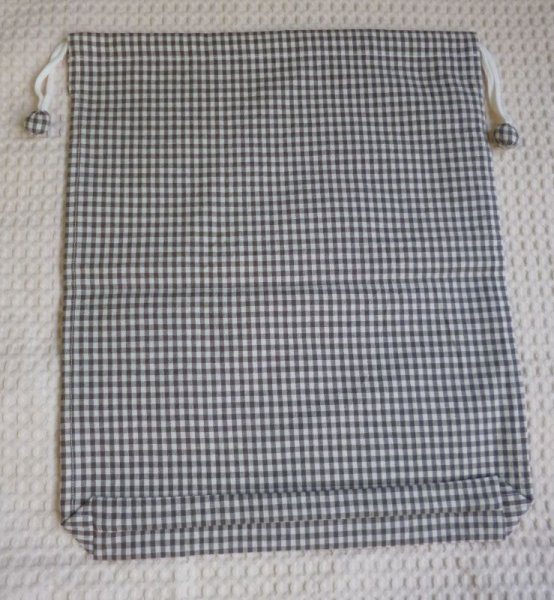 画像5: SALE♪　巾着【39×32×4．5ｍ】ワッペン (5)