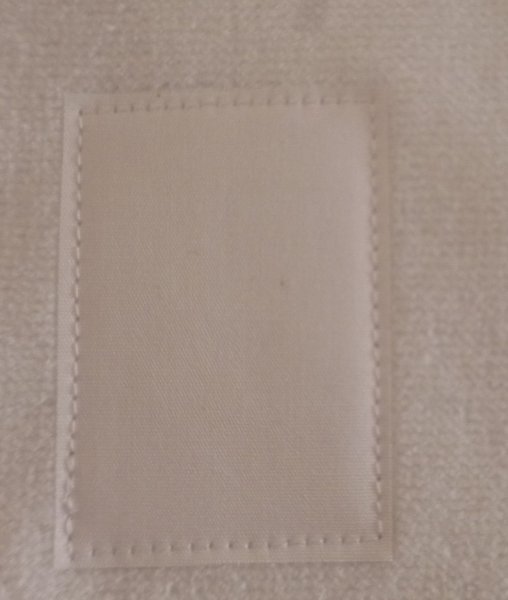 画像2: 【工作ふきん】ネーム付きタオルハンカチ２０ｃｍ (2)