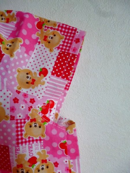 画像4: Sale♪　スモック半袖 【100】くまさん (4)