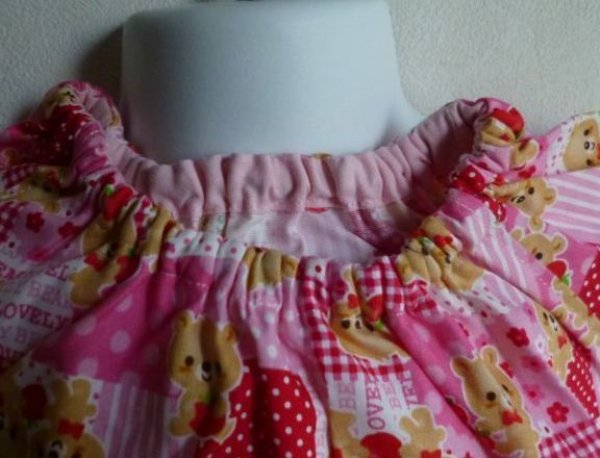 画像5: Sale♪　スモック半袖 【100】くまさん (5)