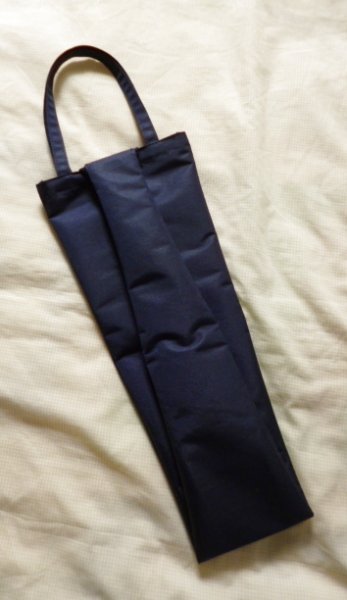 画像4: ※ご予約※　2way傘袋＆ケース【紺】リボン (4)