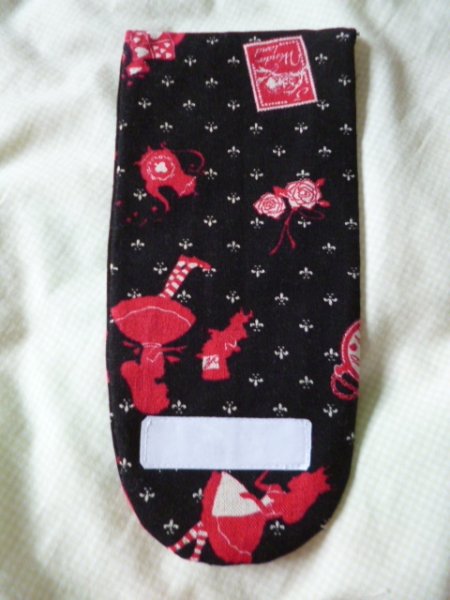 画像2:  はさみ入れ　大　【20×10】アリス (2)