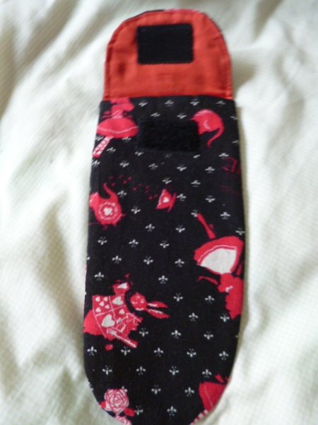 画像3:  はさみ入れ　大　【20×10】アリス (3)