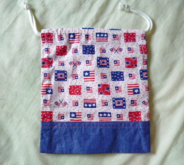 画像2: 巾着　コップ袋【国旗】２０×１７ｃｍ (2)