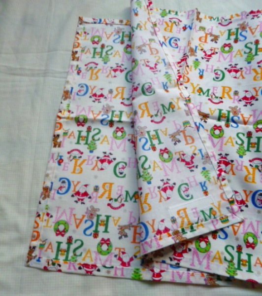 画像3: SALE♪  お給食マット【クリスマス】40×60ｃｍ　 (3)