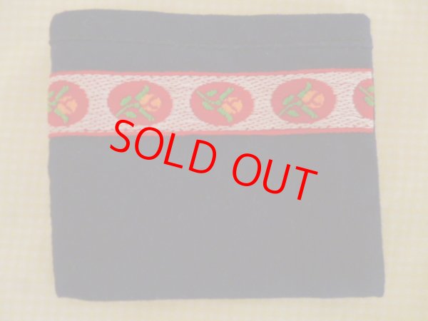 画像1: ちり紙入れ【紺リボン】白百合幼稚園 (1)