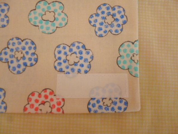 画像3: 道具袋　巾着【22×27】お花 (3)