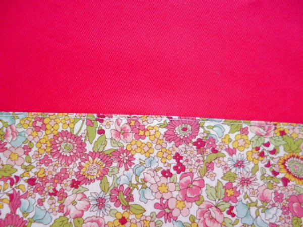 画像3: 手提げ【38×25×5】ピンク　お花　立教女学院仕様 (3)