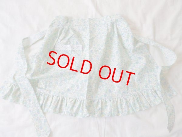 画像5: 前掛けエプロン【４０ｃｍ】小花 (5)