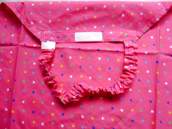 画像2: お弁当エプロン【ハート】５０cm (2)