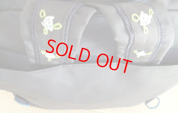 画像6: new♪3WAYショルダーバック【28×33×10】ブルーバラ＆リボン (6)