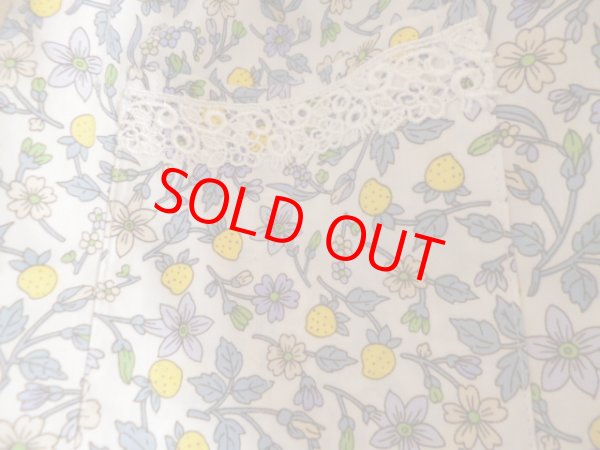 画像2: 前掛けエプロン【４０ｃｍ】いちご (2)