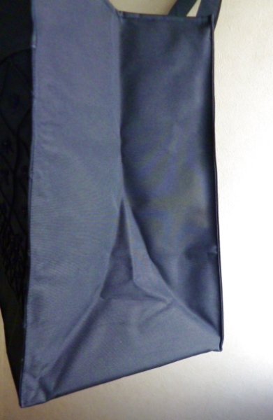 画像3: チャームママワイドL 【紺】紺リボン&パール (3)