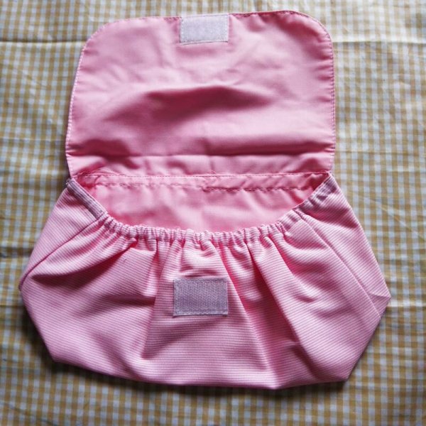 画像6: 封筒型＆巾着型　お弁当６点セット【コードレーンピンク】白百合幼稚園仕様 (6)