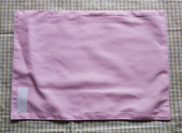 画像7: 封筒型＆巾着型　お弁当６点セット【コードレーンピンク】白百合幼稚園仕様 (7)