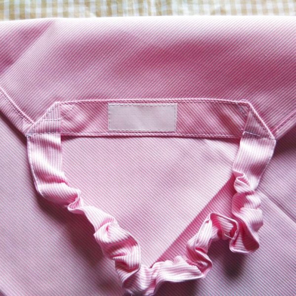 画像3: お弁当エプロン【ピンクコードレーン】５０cm (3)