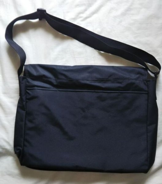 画像3: スクールバック【30×40×10】黒グログラン　OPT 後ろポケット付き　早稲田実業初等部 (3)