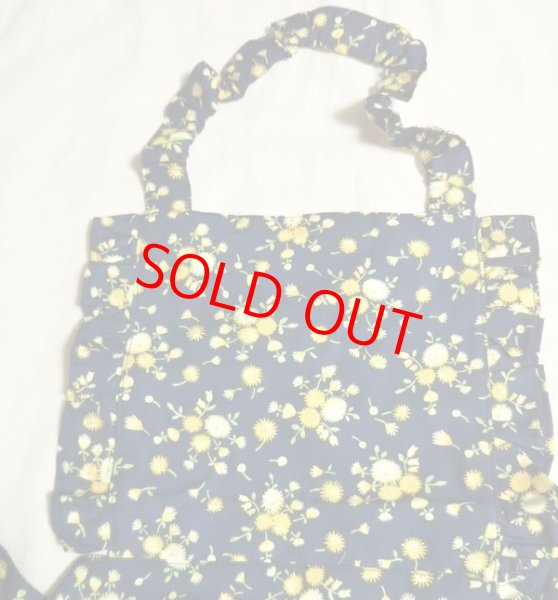 画像5: フリルエプロン　お花 (5)