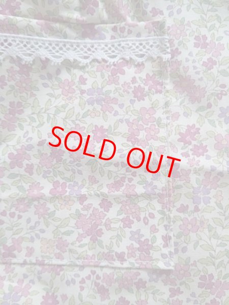 画像3: 前掛けエプロン【４０ｃｍ】小花 (3)