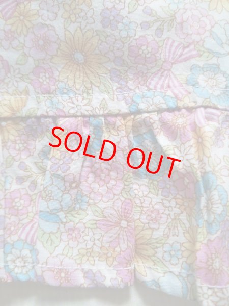 画像3: 前掛けエプロン【４０ｃｍ】お花リボン (3)