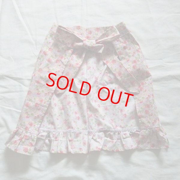 画像6: 前掛けエプロン【４０ｃｍ】いちご (6)