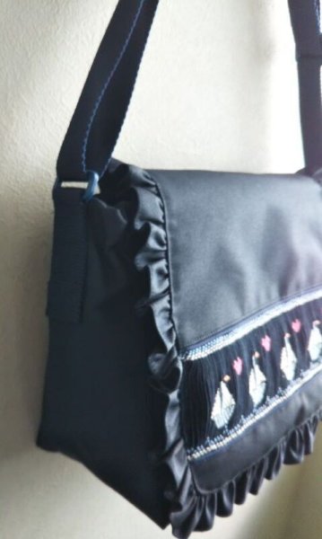 画像3: スクールショルダー【紺】スモッキング (3)