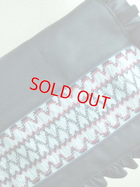 画像3: スクールショルダー【紺】スモッキング (3)