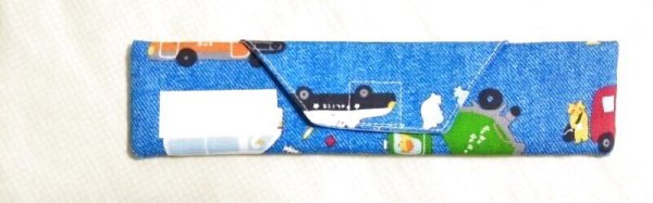 画像11: 大きめ封筒型お弁当４点セット【働く車】暁星幼稚園仕様 (11)