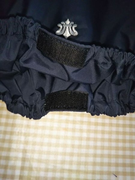 マジックテープ付き