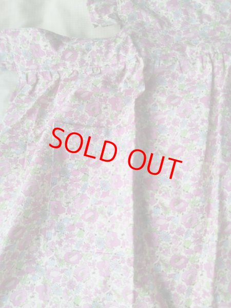 画像3: フリルエプロン　お花 (3)