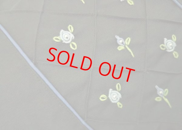 画像2: スクールショルダー【紺】ブルーバラ＆つぼみ (2)