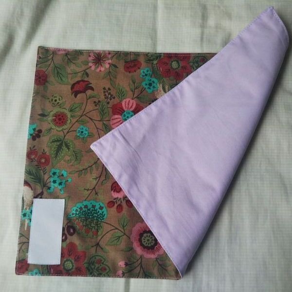 画像3: 巾着型　お弁当４点セット【小鳥】白百合 (3)