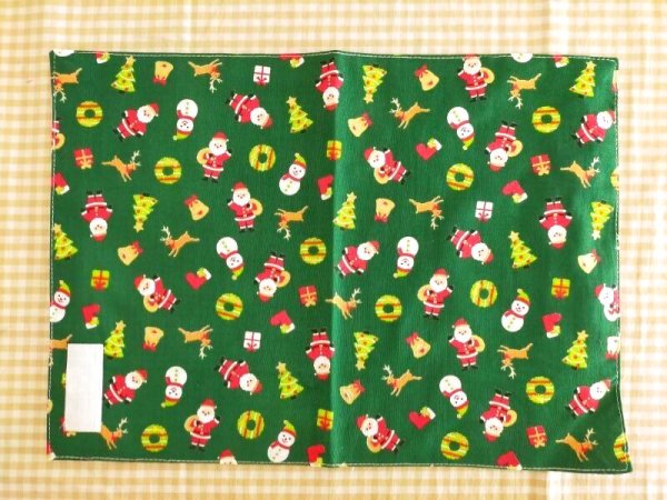 画像3: 巾着型　お弁当４点セット【クリスマス】 (3)