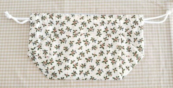 画像7: 巾着型　お弁当４点セット【クリスマス】 (7)