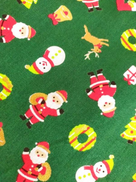 画像2: 巾着型　お弁当４点セット【クリスマス】 (2)