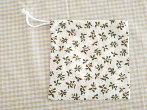 画像9: 巾着型　お弁当４点セット【クリスマス】 (9)