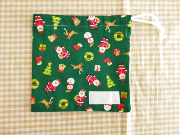 画像8: 巾着型　お弁当４点セット【クリスマス】 (8)