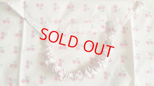 画像2: お弁当エプロン【さくらんぼ】５０cm (2)