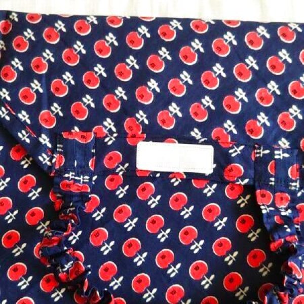 画像2: お弁当エプロン【お花】５０cm (2)