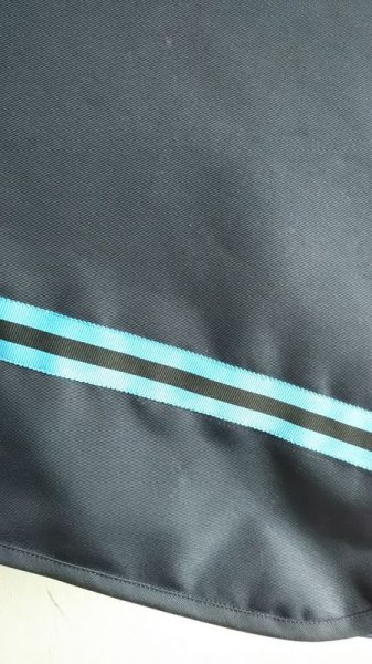 画像3: スクールバック【30×40×10】紺　ストライプ　早稲田実業初等部仕様 (3)