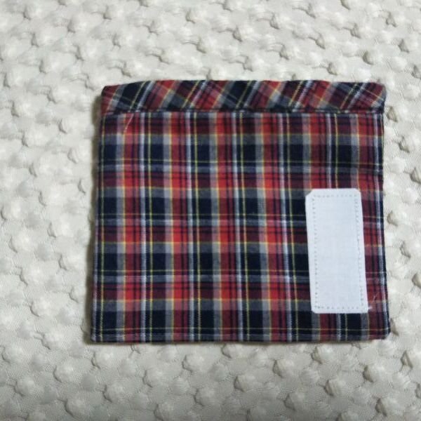 画像2: ちり紙入れ【チェック】白百合幼稚園 (2)