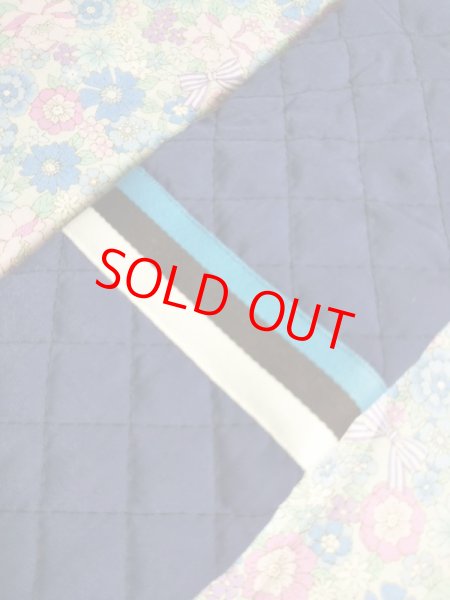 画像2: リコーダーケース【紺】ストライプ (2)