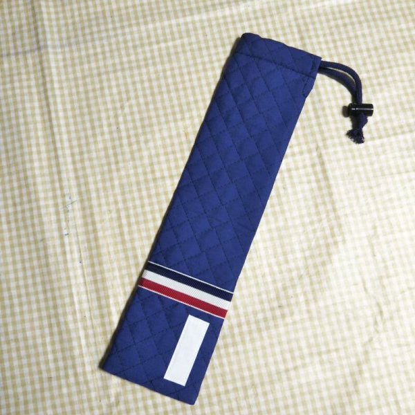 画像3: リコーダーケース【紺】トリコロール (3)