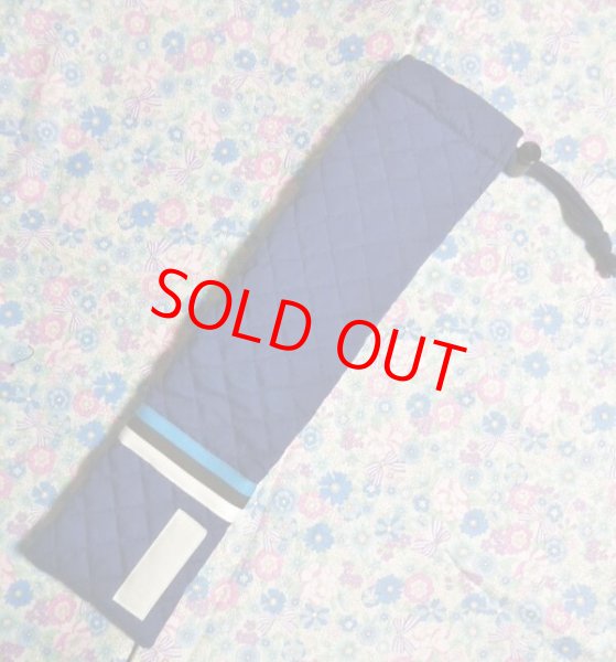 画像3: リコーダーケース【紺】ストライプ (3)