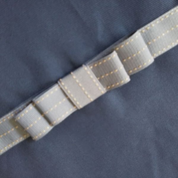 画像2: 移動袋【３０×４０】リボン　九段白百合仕様 (2)