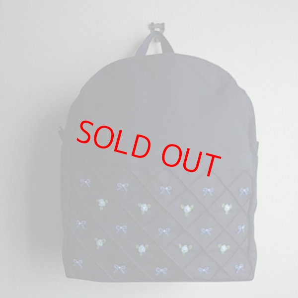 画像3: リュック　Ｓ　【紺】ブルーバラ＆リボン (3)