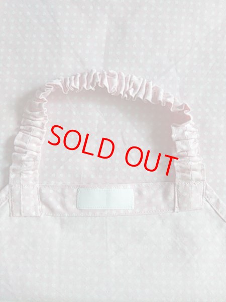 画像2: お弁当エプロン【水玉】５０cm (2)