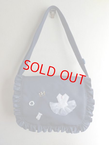 画像2: スクールショルダー【紺】バレエ (2)