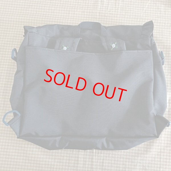 画像11: new♪3WAYショルダーバック【28×36×10】ブルーバラ&リボン (11)